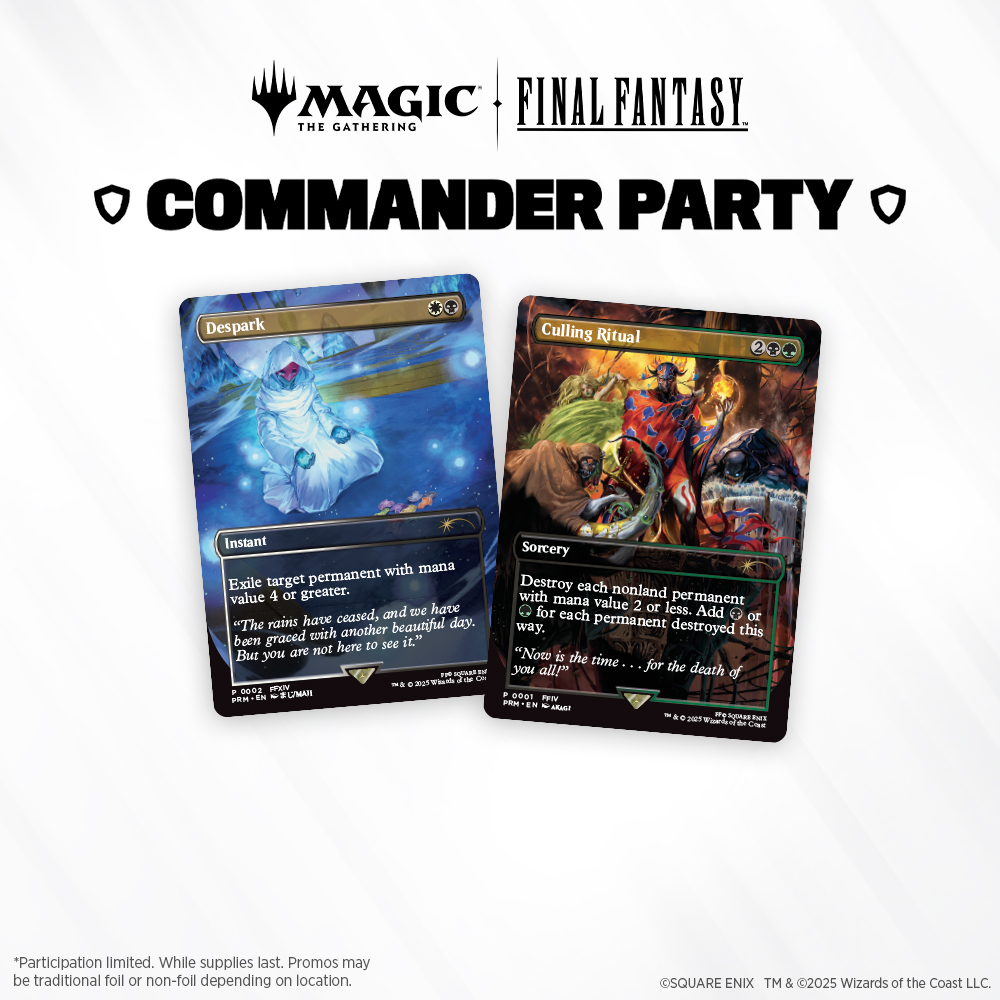 Magic: The Gathering- Sunday Night Final Fantasy Commander Party