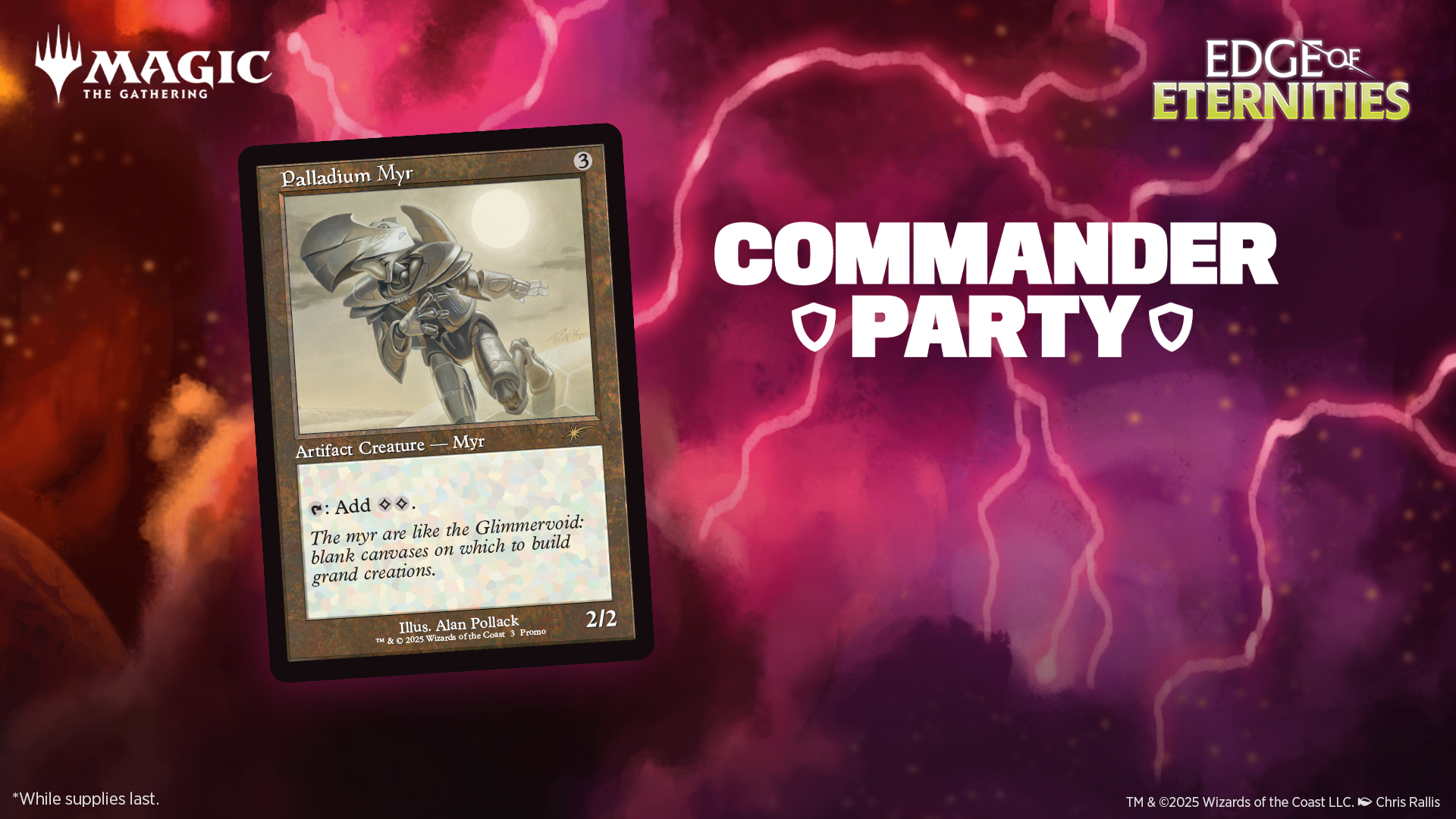 MTG Edge of Eternities Commander Party